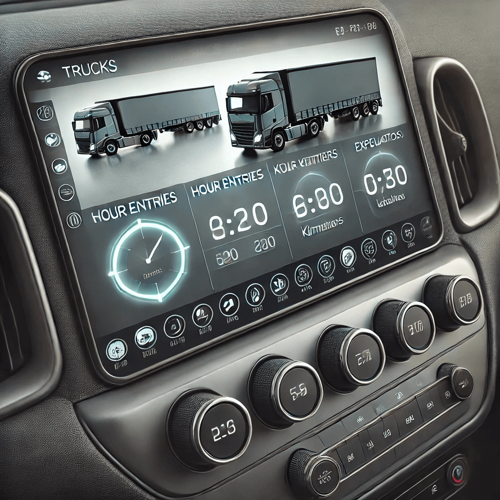 Dashboard voor verblijfskostenvergoeding en beroepsgoederenvervoer